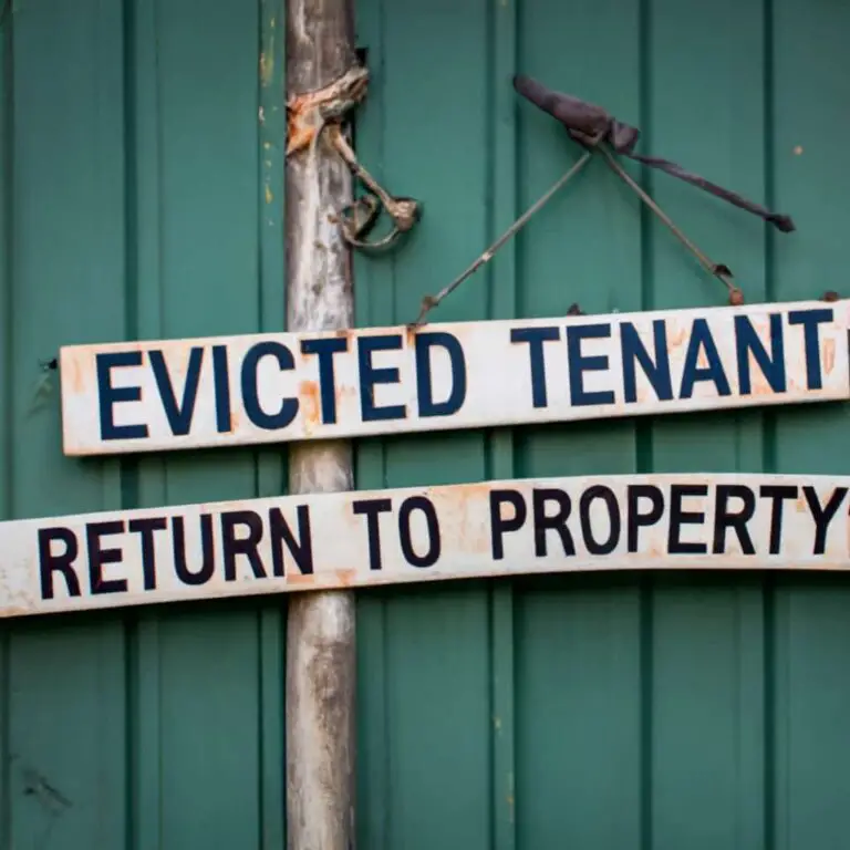 Can an evicted tenant return to property