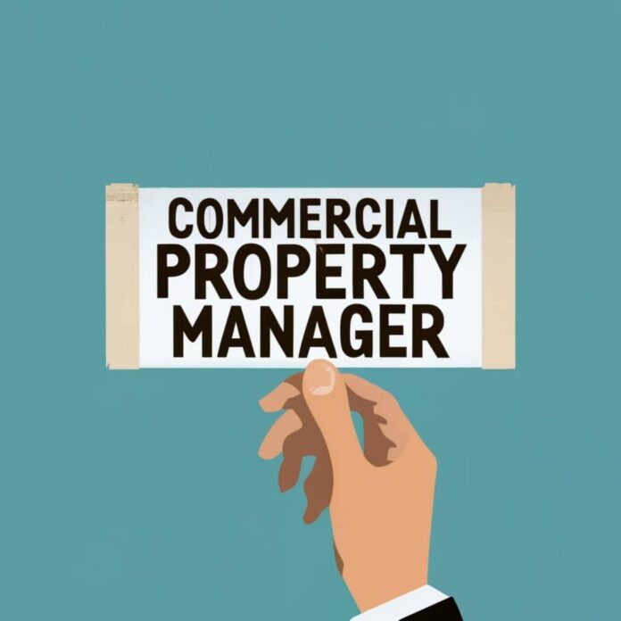 What does a commercial property manager do