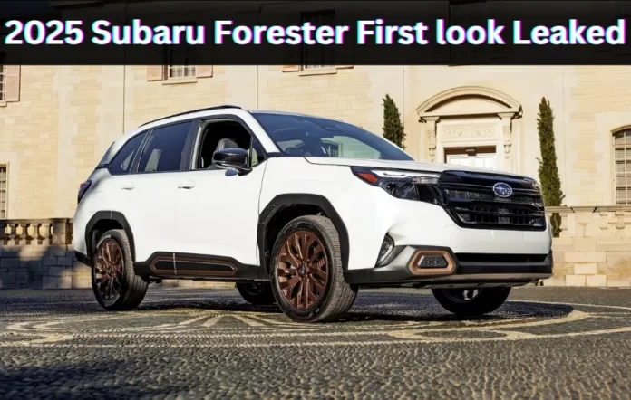2025 Subaru Forester Leaked before launch
