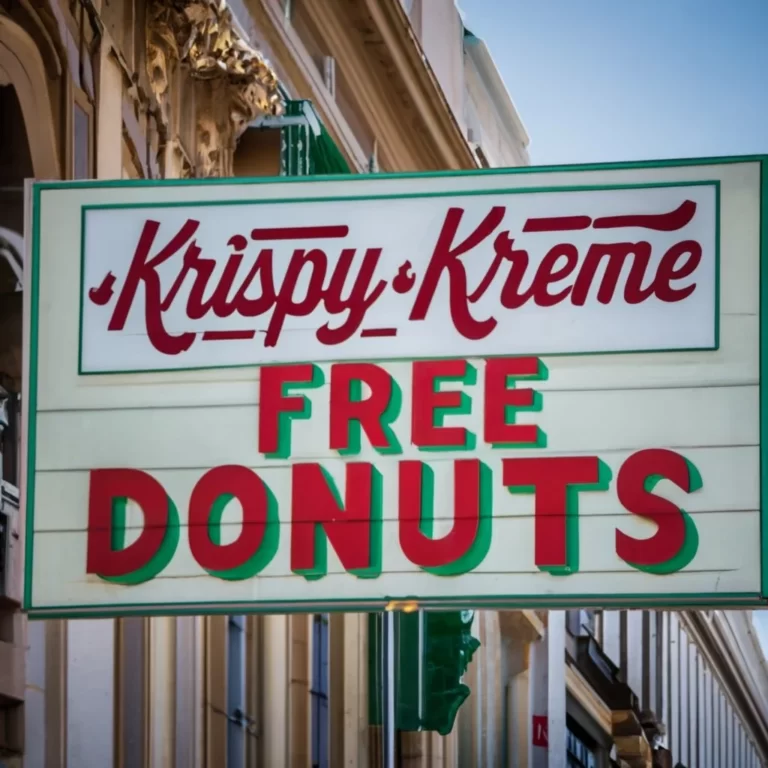 Krispy Kreme Free Donuts