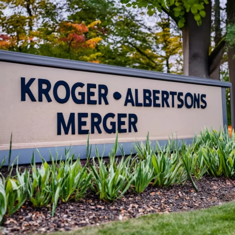 Kroger Albertsons Merger