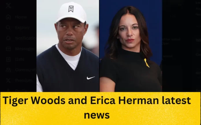 tiger woods and erica herman latest news