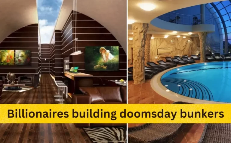 Billionaires building doomsday bunkers