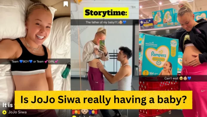 Is JoJo siwa really having a baby