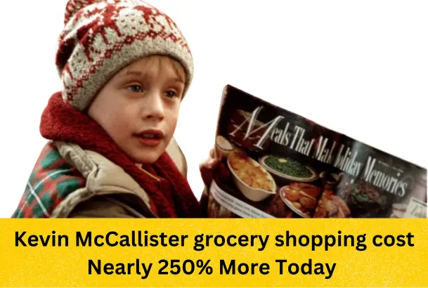Kevin McCallister grocery shopping