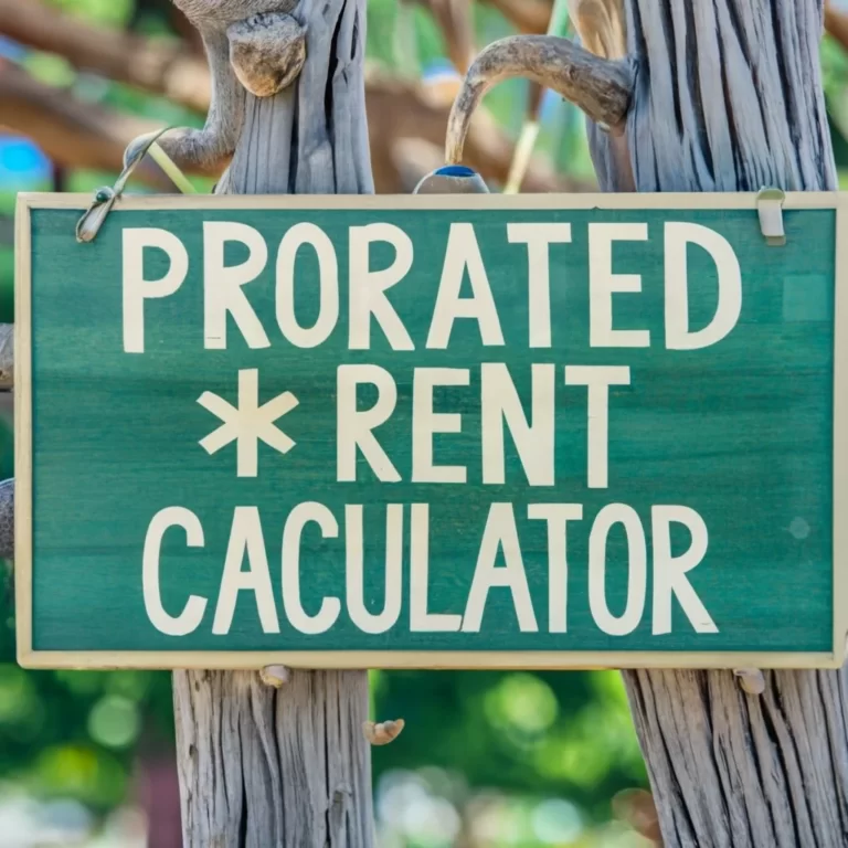 Prorated Rent Calculator Move Out