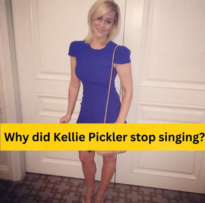 Why did Kellie Pickler stop singing