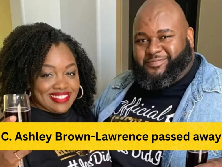 c ashley brown lawrence passed away