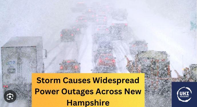 powerful storm sweeping through New Hampshire