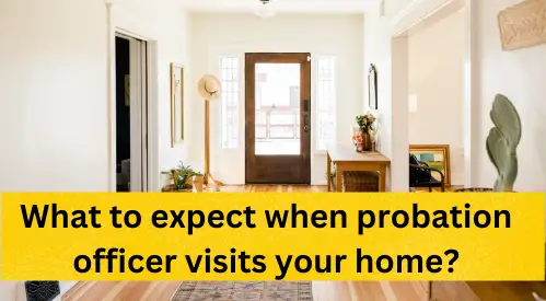 probation officer visits your home