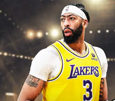 Lakers' Anthony Davis Out