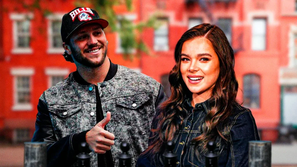 Hailee Steinfeld and Josh Allen