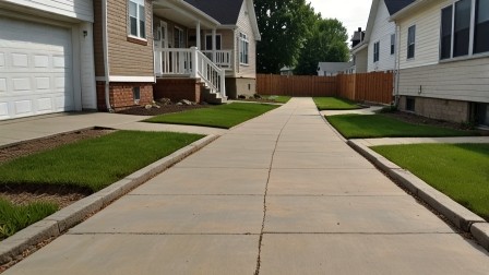 sidewalk in front of your house public property