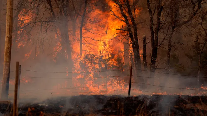 Fires in Oklahoma