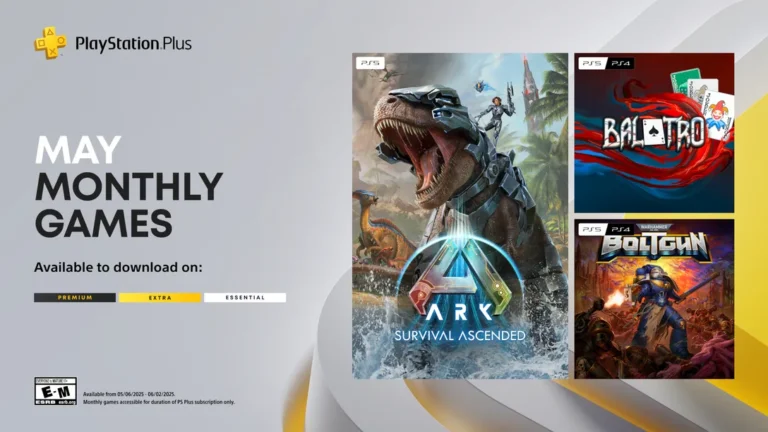 PlayStation Plus Monthly Games