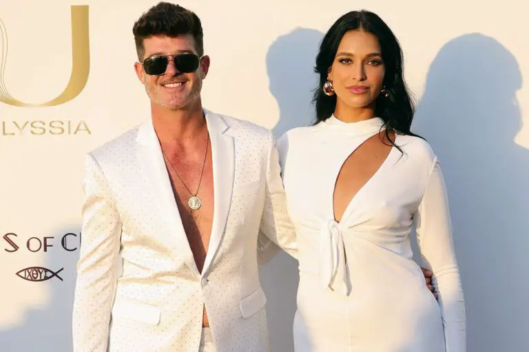 April Love Geary and Robin Thicke Tie the Knot in Dreamy Cabo Ceremony