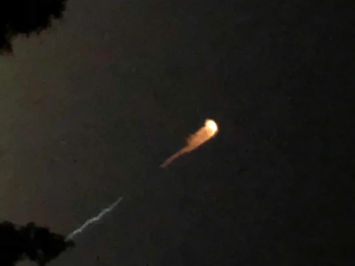 SpaceX Dragon Sonic Boom Shakes Southern California