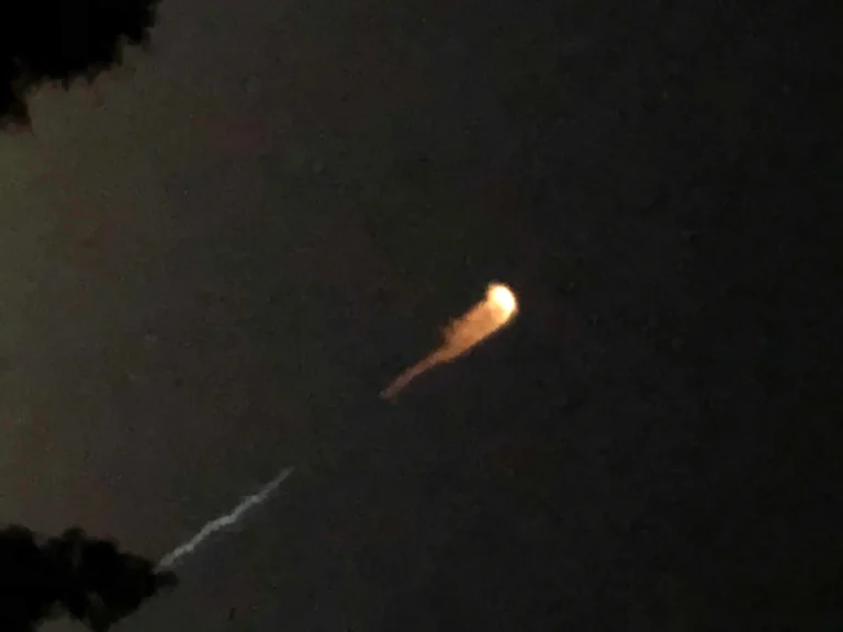 SpaceX Dragon Sonic Boom Shakes Southern California