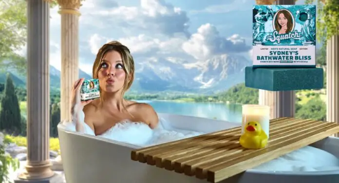 Sydney Sweeney Bathwater Soap