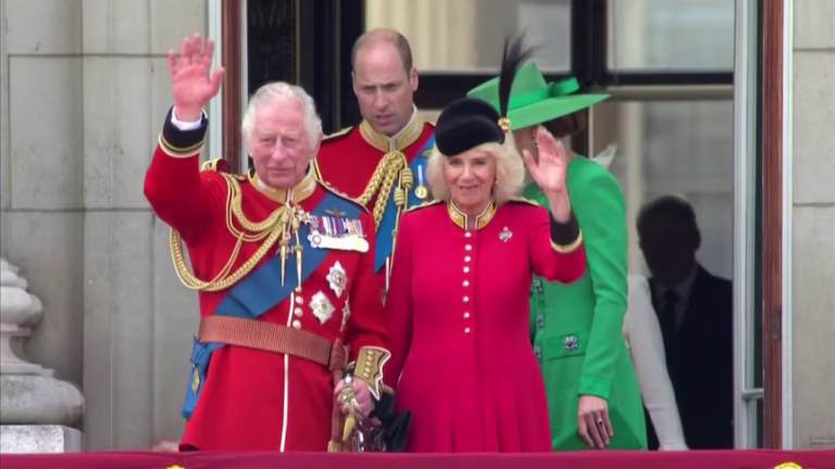 King Charles at Trooping the Colour