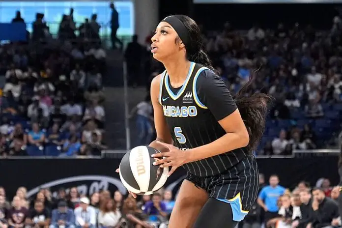 Angel Reese Strikes Pose With Bold Black Outfit Before Sky Game vs Fever