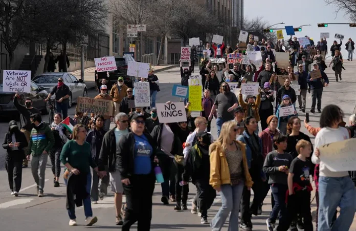 No Kings Day Protest
