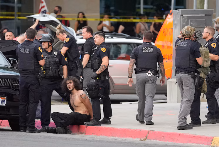 SLC Protest Shooting