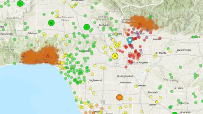 Wildfire Smoke Map