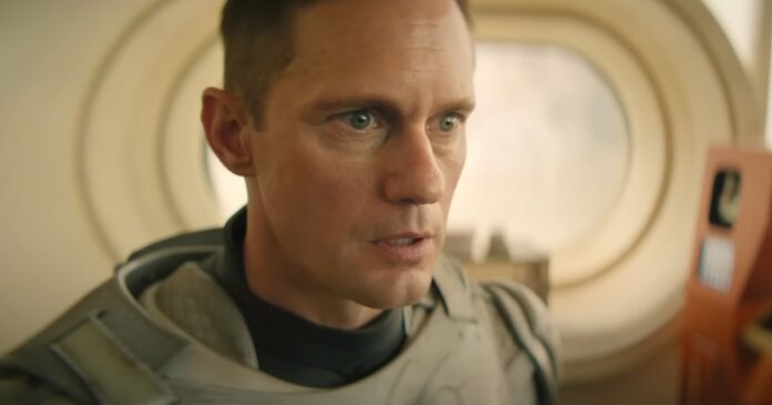 Alexander Skarsgård Struggles with Murderbot Scene