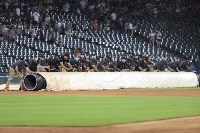 Chicago White Sox game delayed by rain against Detroit Tigers; latest updates, lineup changes, and what’s next for the struggling Sox.