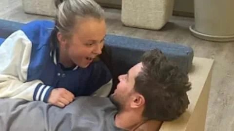 Chris Hughes Shares Clothes-Free Bed Selfie With JoJo Siwa 