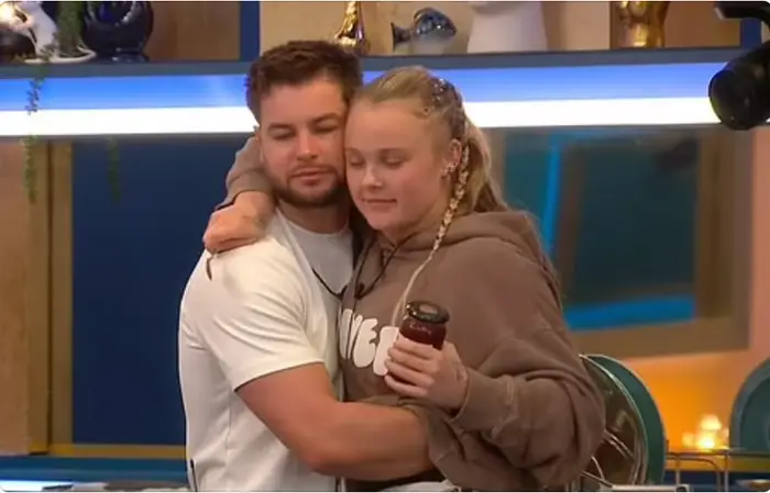 Chris Hughes Shares Clothes-Free Bed Selfie With JoJo Siwa 