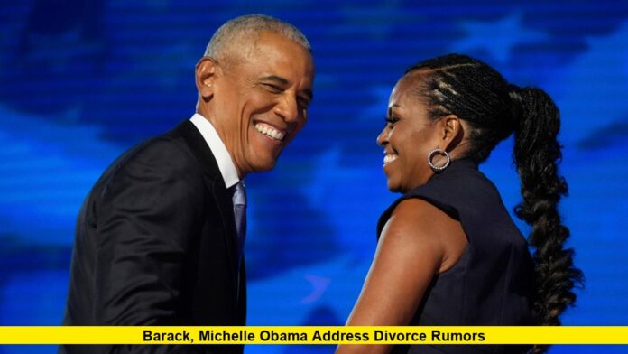 Barack Michelle Obama Address Divorce Rumors
