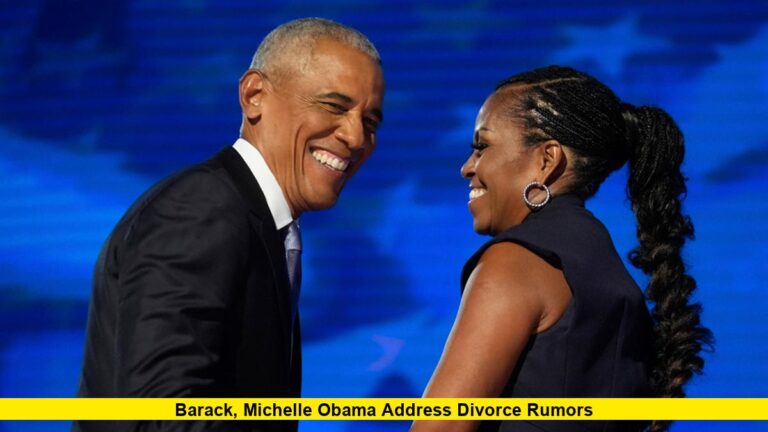 Barack Michelle Obama Address Divorce Rumors