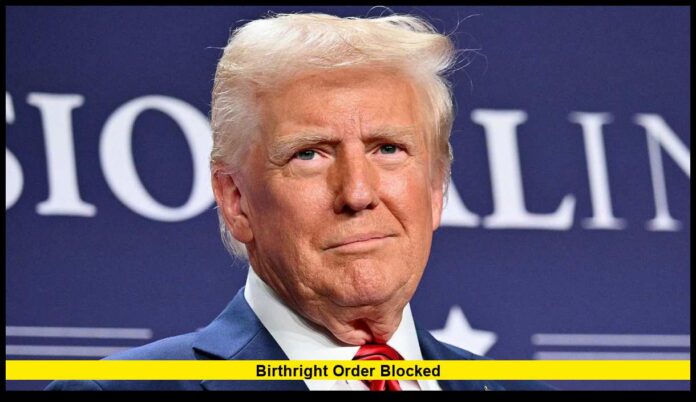 Birthright Order Blocked