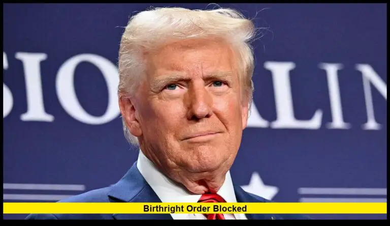 Birthright Order Blocked