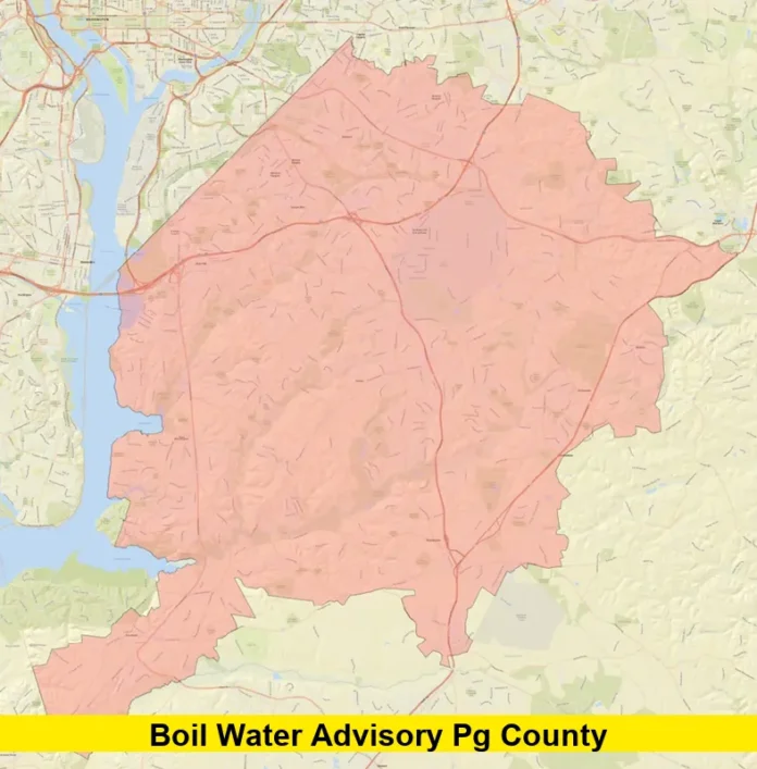 Boil Water Advisory PG County