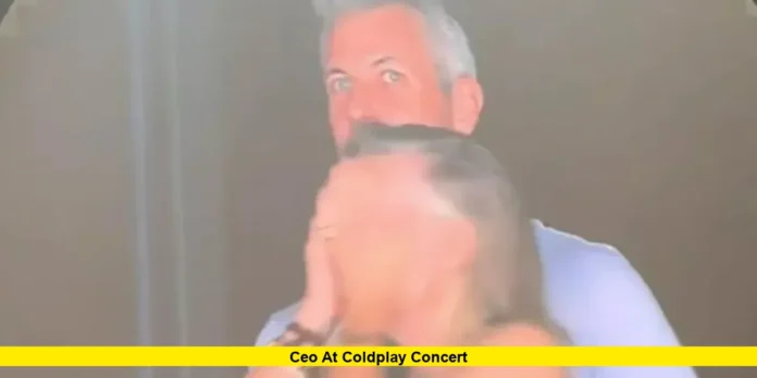 CEO at Coldplay Concert