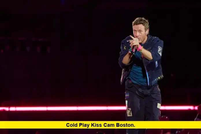 Cold play kiss cam boston
