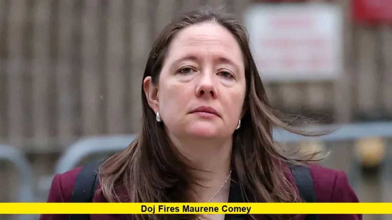 DOJ fires Maurene Comey