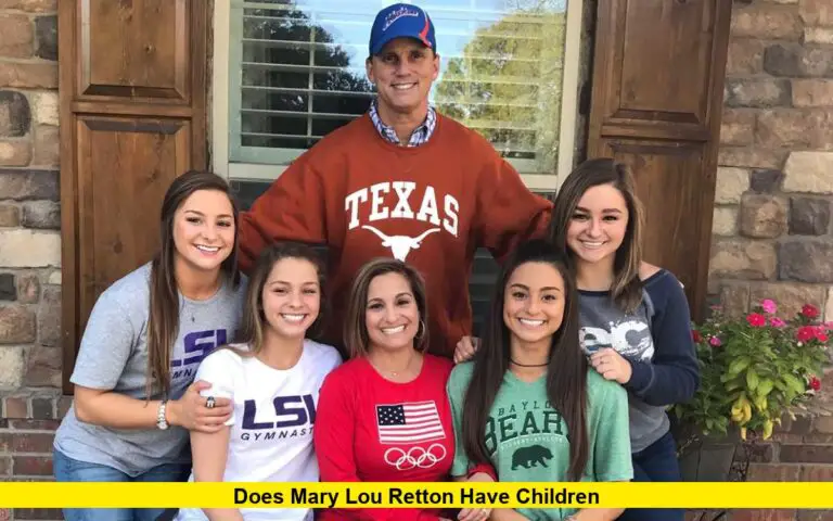 Does Mary Lou Retton Have Children