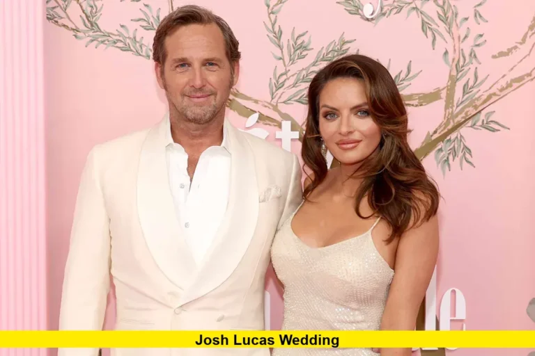 Josh Lucas Wedding