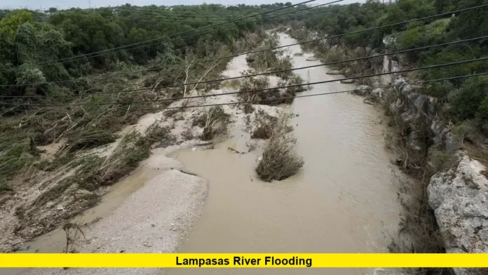Lampasas River flooding