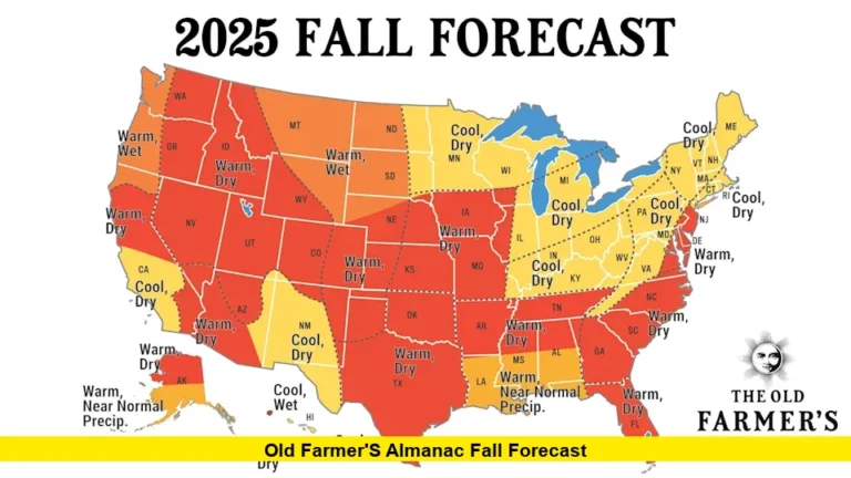 Old Farmer's Almanac Fall Forecast