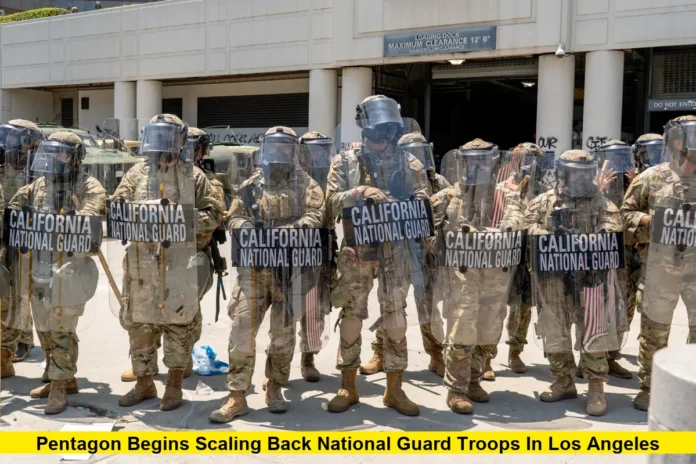Pentagon Cuts National Guard Deployment in Los Angeles as Unrest Eases