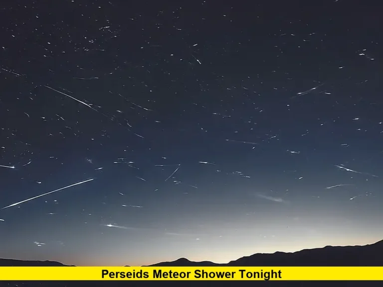 Perseids Meteor Shower Tonight
