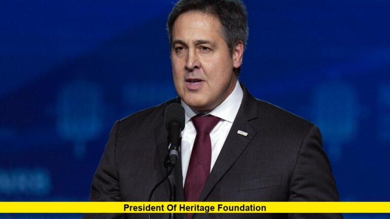 President of Heritage Foundation