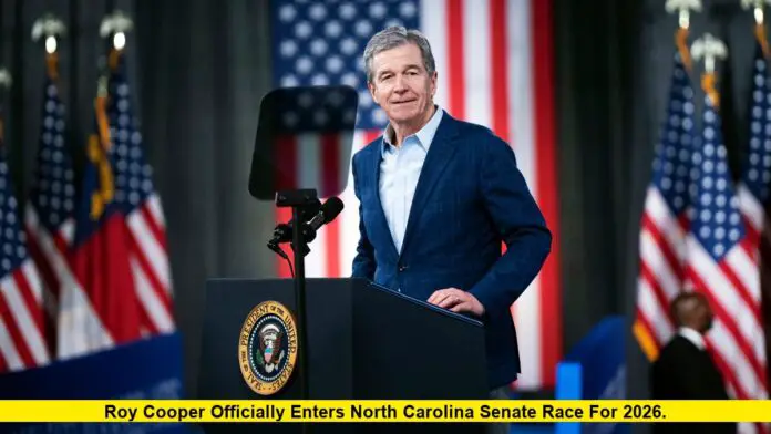 Roy Cooper Announces Senate Run in North Carolina