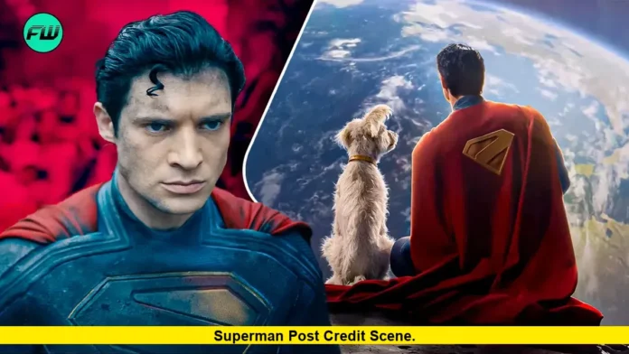 Superman Post Credit Scene