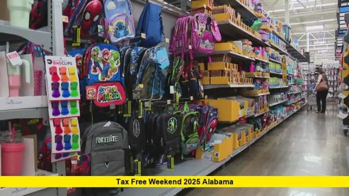 Tax Free Weekend 2025 Alabama